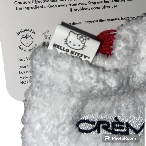 COPY - Hello Kitty Sole Soft Infused Cozy Socks Aloe & Bulgarian Rose New - Picture 5 of 7